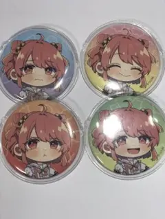 カラフルピーチ のあ 缶バッジセット