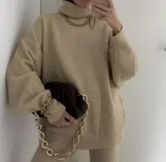 【zara】オーバーサイズ　ニット