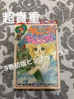 キャンディキャンディ　9巻　初版　黒文字　並上　いがらしゆみこ　水木杏子 絶版】キャンディキャンディ 9巻 初版 黒文字ver いがらしゆみこ 水木