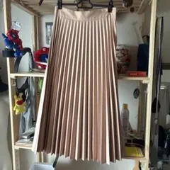 ZARA WOMAN ベージュ プリーツスカート EUR 5