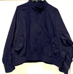 ユニクロ　コットンショートブルゾン