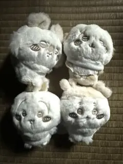 ちいかわ ぬいぱれっと ミルクいろマスコット② うさぎ　古本屋　モモンガ　ラッコ