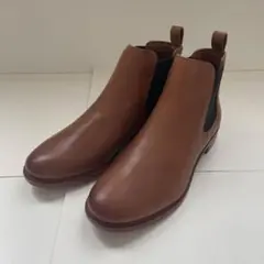 新品⭐️Clarks サイドゴアブーツ テイラーシャイン タンレザー 22.5cm