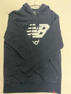 new balance ネイビーパーカー Mサイズ