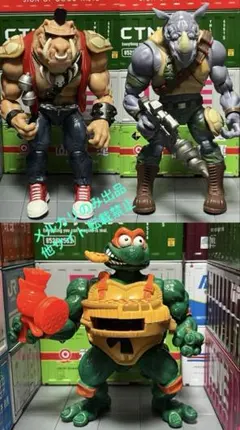 NECA】新品 正規品 TMNT ダートバッグ グラウンドチャック タートルズ