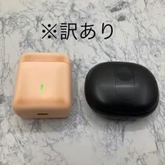 訳あり ワイヤレス イヤホン 2個 セット ピンク ブラック ジャンク
