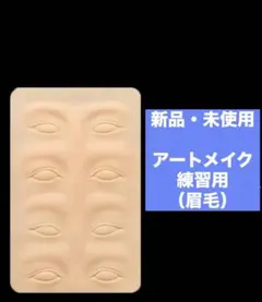 アートメイク　3D 人工皮膚　練習　眉毛　３枚セットのサムネイル