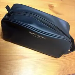 サンローラン バースデーギフト YSL ブラックラウンド ポーチのサムネイル