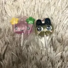 たまごっち　カラフルキャンディーチャーム　ガチャ　まめっち　ふらわっち