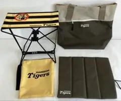 阪神タイガース応援グッズ/折り畳みチェア/トートバッグと折りたたみクッション