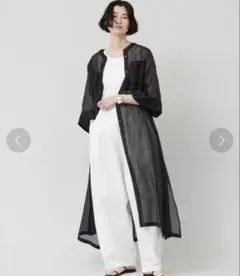 MARW UNITED ARROWS オーガンジー シアーパーカー 黒 - メルカリ