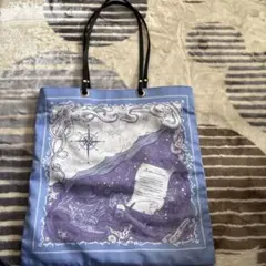 ツイステ　スカーフトートバッグ　オクタヴィネル寮