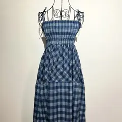 Herlipto Paddington Long Dress paleblue - メルカリ
