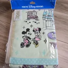 ディズニー　タオル ポーチ 巾着 3点セット　メイクユアフェイバリット　40周年 ミッキーたちがカラフルに描かれた「Make Your Favorite」第2弾