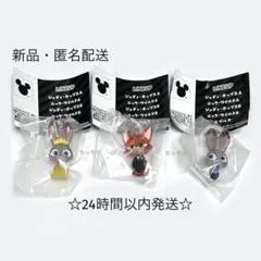 【新品】ズートピア2 めじるしアクセサリー ニック ジュディ 3個