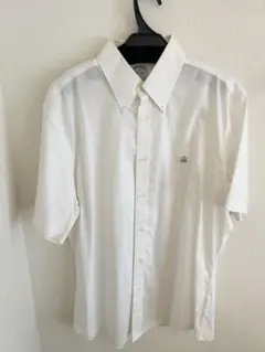 Brooks Brothers M 半袖シャツ ロゴ刺繍