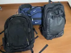 特価3点セット　NIKE　NIXON ノースフェイス バック