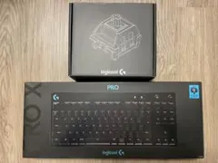 Logicool PRO X ゲーミングキーボード 赤軸キースイッチ付き