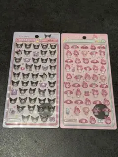 ボンボンドロップシールミニ　クロミ　マイメロ　正規品　サンリオ