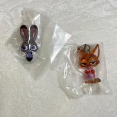 ズートピア2 めじるしアクセサリー ニック　ジュディ　A