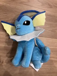 タグ付き　シャワーズ　ぬいぐるみ