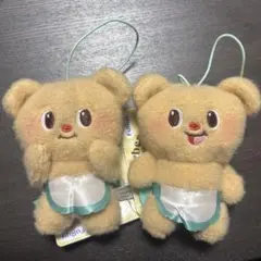 Butterbear ぬいぐるみ マスコット 2個セット