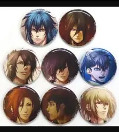 ☆新品未開封☆薄桜鬼 真改 黎明録 缶バッジ8種セット