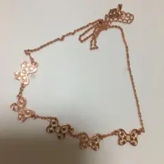 ネックレス ミニーちゃん リボン