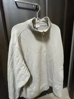 BEAUTY&YOUTH ハーフジップスウェット Sサイズ ベージュ