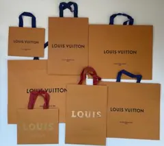 LOUIS VUITTON ショップ袋　7枚セット 複数サイズ