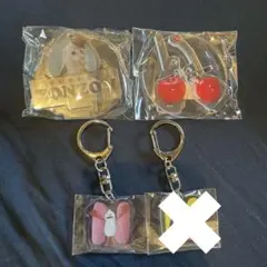 パペットスンスン アクリルキーホルダー スタンド　3種 ZONZON チェリー