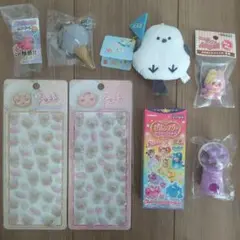 アミューズメント シマエナガ シール セボンスター まとめ売り 8点