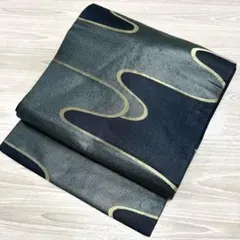 知*様 O-387 名古屋帯 名古屋仕立て 九寸 正絹 着物