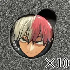 轟焦凍 ディスプレイ缶バッジ 10個セット 僕のヒーローアカデミア　ヒロアカ