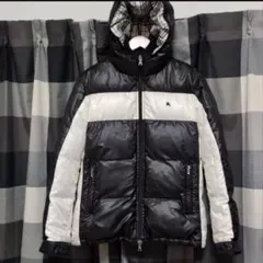 バーバリーブラックレーベル　モノトーンカラー　ダウンジャケット　L