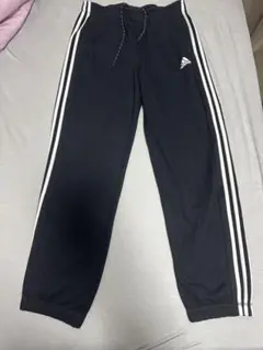 adidas 黒 ジャージパンツ 3本ライン
