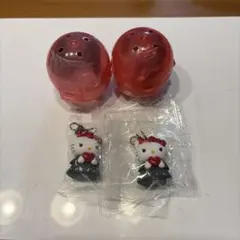 サンリオキャラクターズ　はーとのこあくま　キティ2点セット