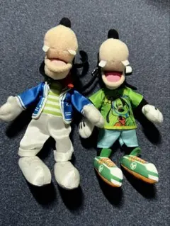 グーフィー ぬいぐるみ　キーホルダー　2体セット