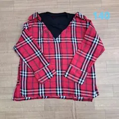 LOVETOXIC　女の子 S（140）トップス　チェック　ブラウス　シャツ