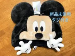 【新品】ディズニー　ミッキーマウス　正規品　ファンキャップ　帽子　黒　ミッキー