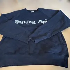 エイプ　古着　M黒ポケット付きスウェット