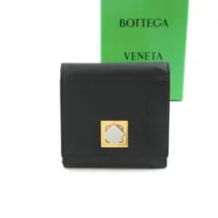 ✨新品未使用✨　BOTTEGA BENETA ミニ財布　ターンロック　二つ折り