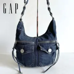 OLD GAP スリングバッグ ワンショルダーバッグ デニム - メルカリ