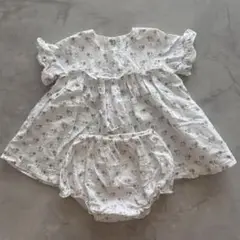 Petit Bateau 花柄チュニックセット 67cm