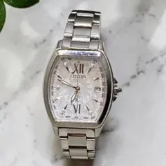 【CITIZEN】 XC クロスシー ハッピーフライト トノー 限定 白蝶貝のサムネイル