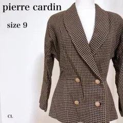 pierre cardin 千鳥格子 ダブルジャケット 日本製 ヴィンテージ