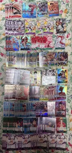 ワンピースカード ルフィまとめ売り プロモ エラー品 SECパラレル SR
