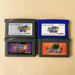 ロックマンエグゼ ソフト 4本セット ゲームボーイアドバンス