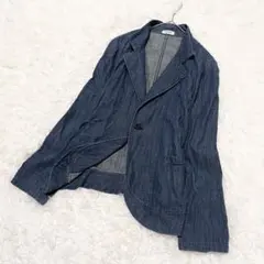【Plantation】美品✨ コットン100% デニムジャケット M 濃紺