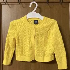 カーディガン＊BabyGAP＊黄色＊90cm